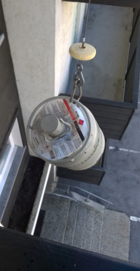 bombe à gaz